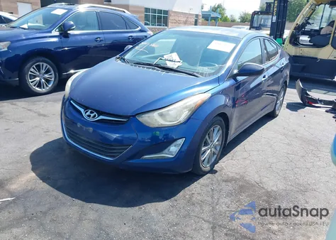 2015 Hyundai Elantra Se/Sport/Limited from USA, damaged, VIN 5NPDH4AE9FH630915